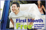First Month Free Coupon