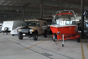 Indoor Boat and RV Storage at Price Self Storage, Solana Beach, CA