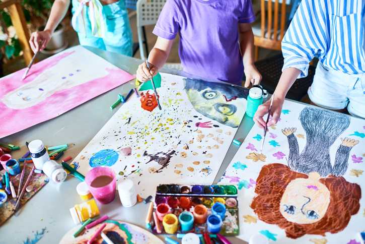 Kids Artwork Storage 