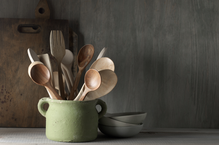 Kitchen utensil holders