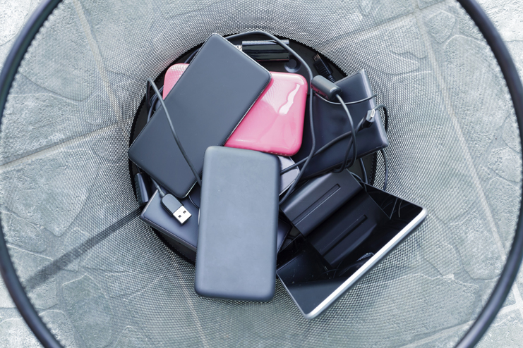 Recycling mobile phones