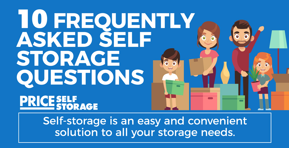 Infographic: 10 Frequently Asked Self Storage Questions