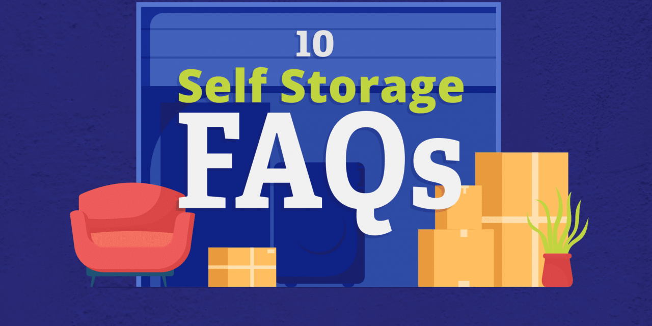 Infographic: 10 Frequently Asked Self Storage Questions