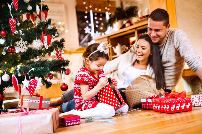 Christmas Declutter - Family Room