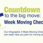 INFOGRAPHIC:  5 Week Moving Checklist