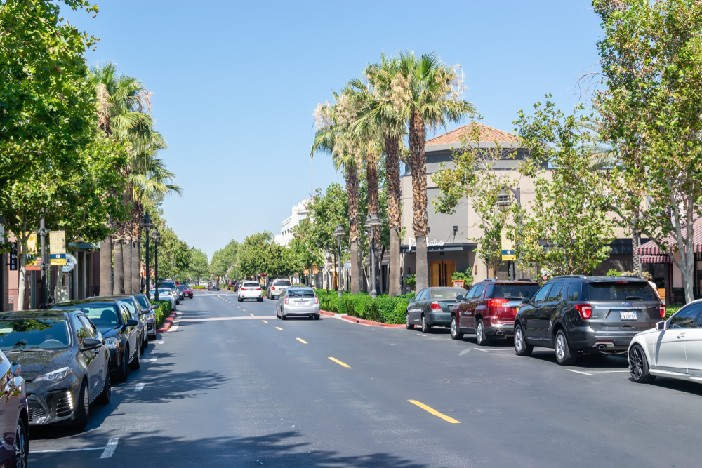 Victoria Gardens shopping area