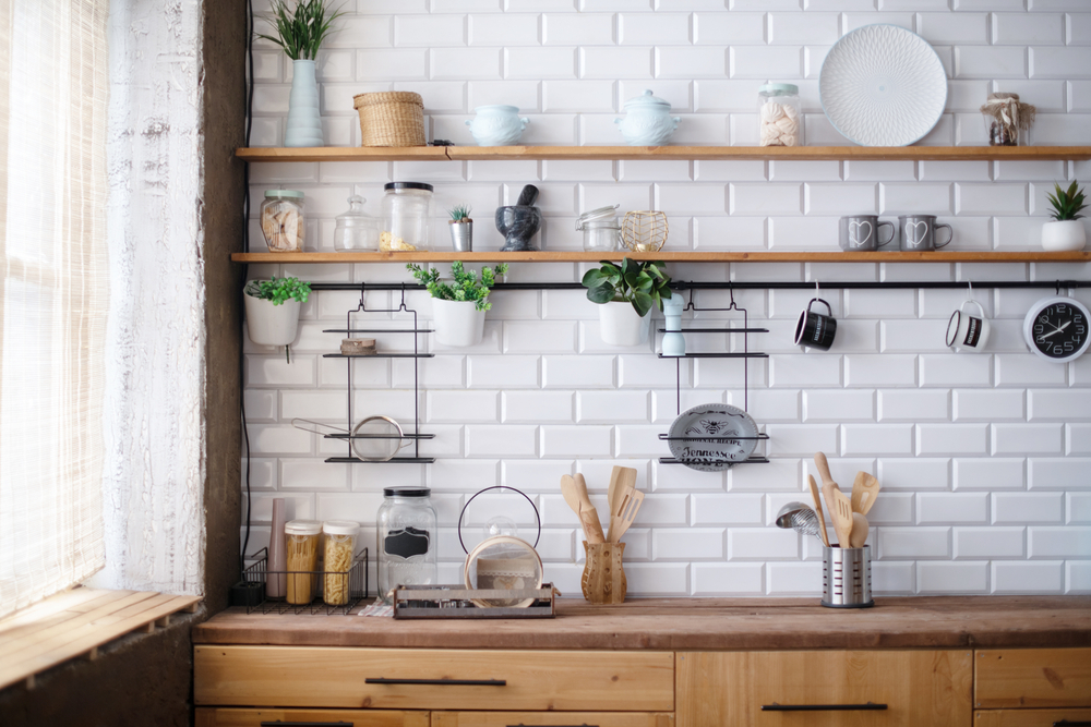 floating shelves
