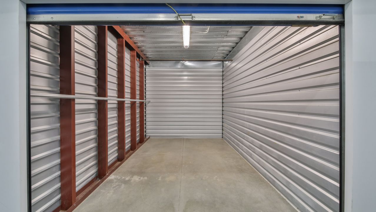 Price Self Storage National Blvd clean, well lit storage units