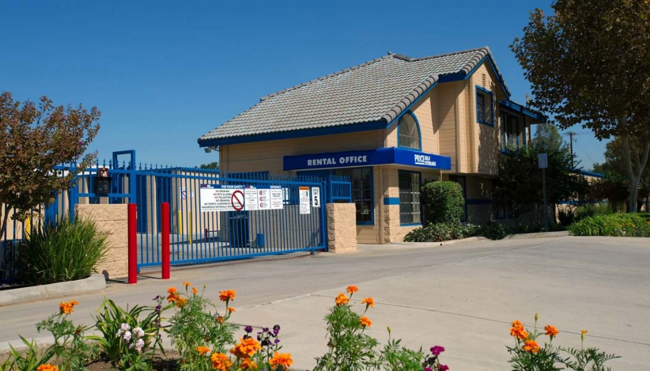 Price Self Storage Norco rental office and entrance gate