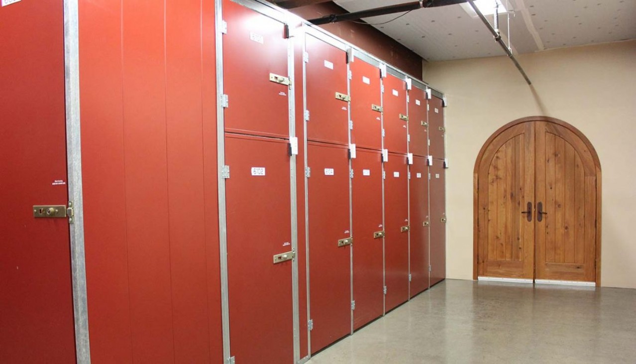 Price Self Storage Walnut Creek entrance to wine storage section of the property