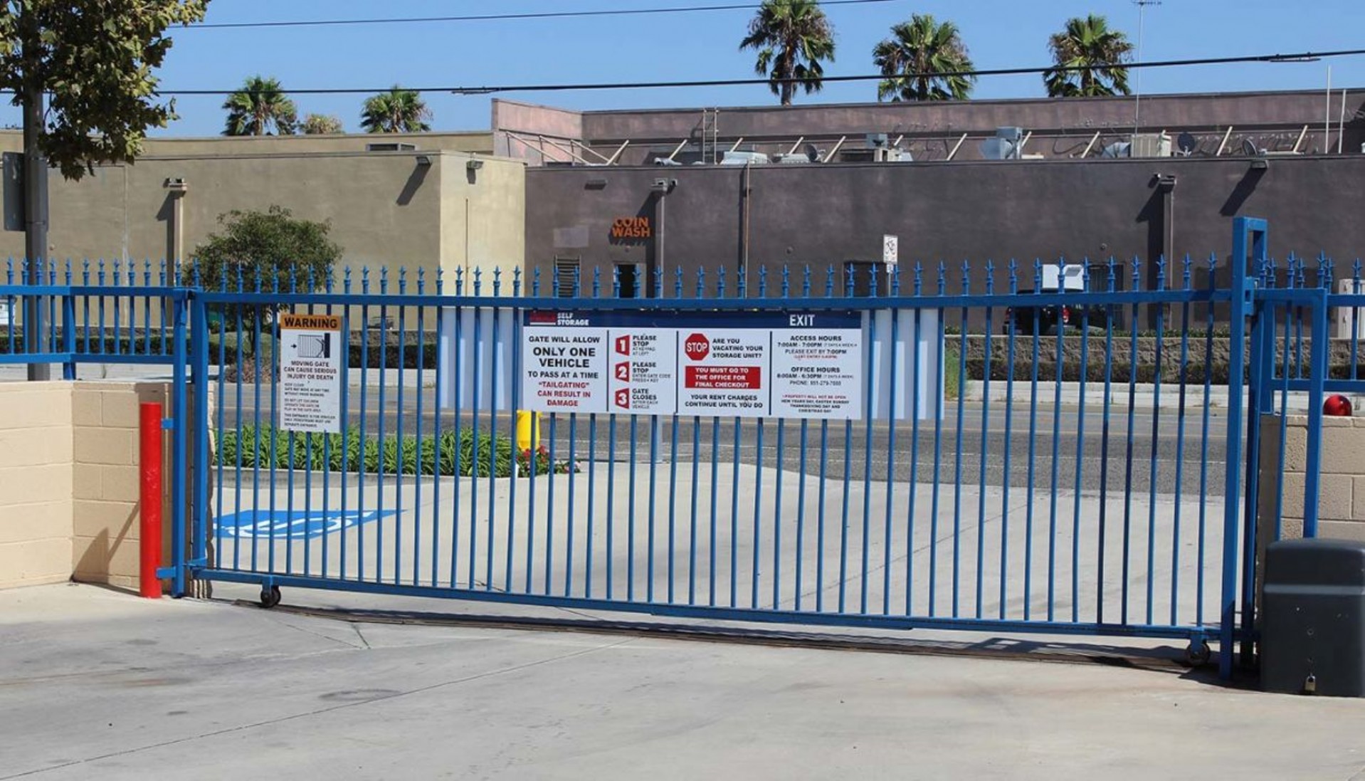 Self Storage in Norco on Cota St Price Self Storage