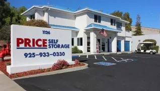 Walnut Creek Price Self Storage rental office
